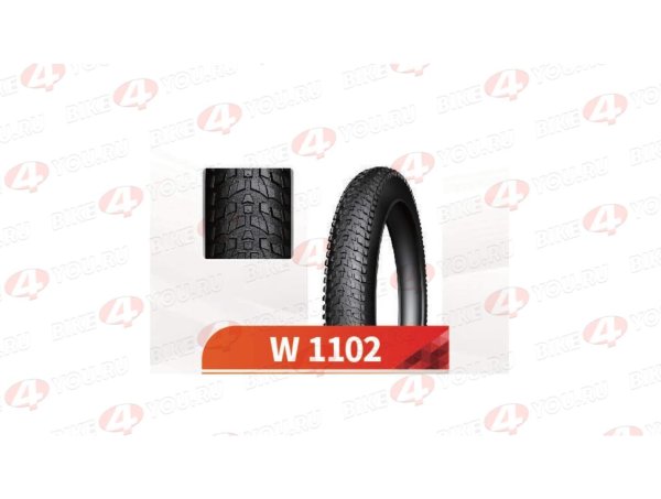 Покрышка Вело 14х2,35 W-1102 (Wanda tire)